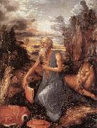 Albrecht Durer St Jerome in the Wilderness oil painting